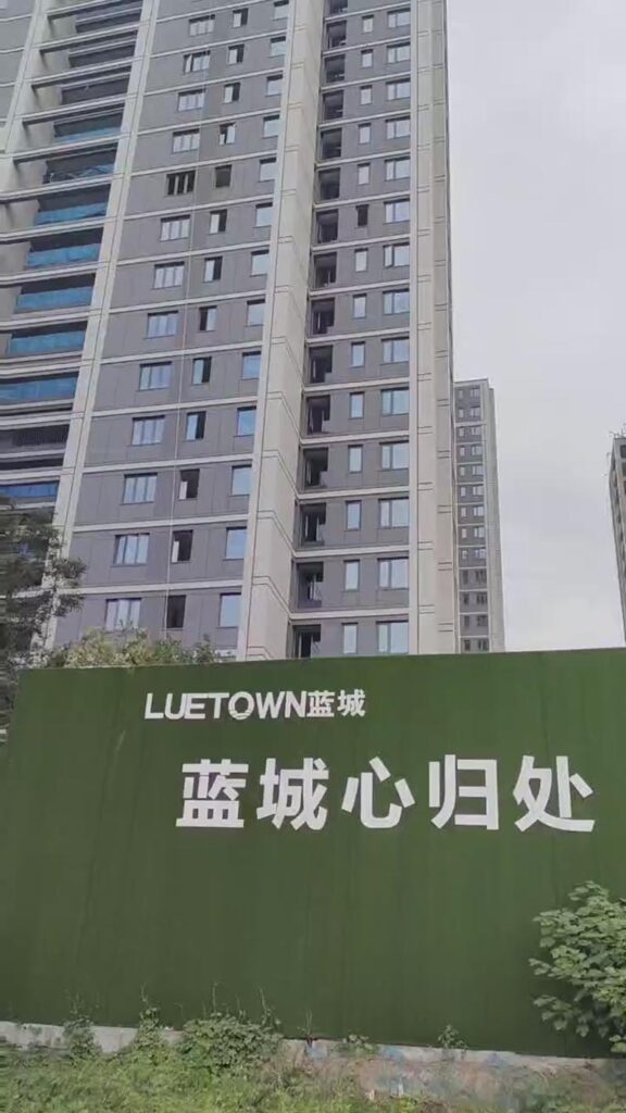 焦作藍(lán)城桂語江南項(xiàng)目現(xiàn)場-3